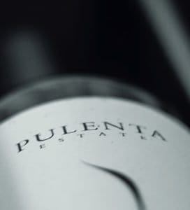 Pulenta estates wine bottle